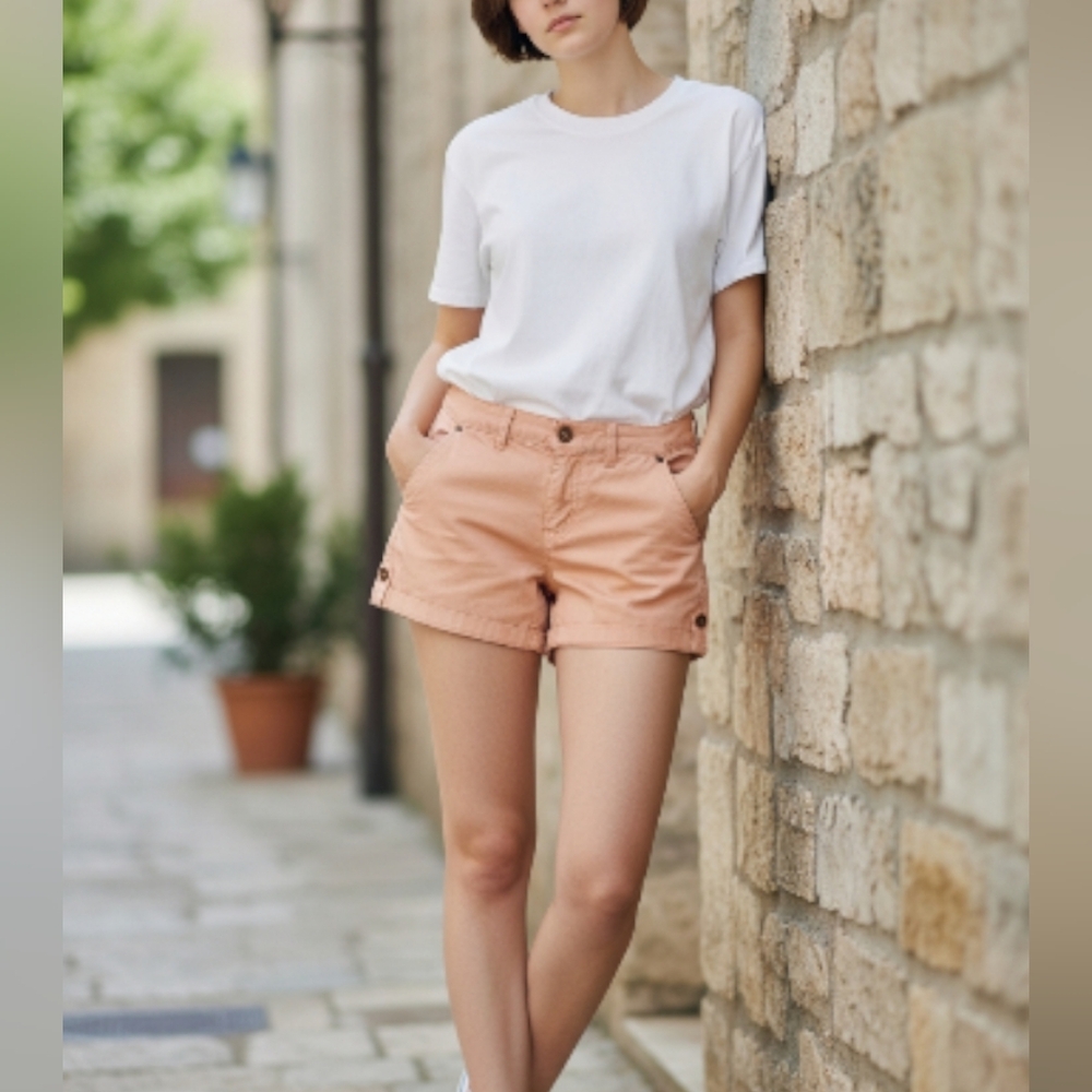 NWT Island Peachy Relaxed Fit Short. Sz.8.